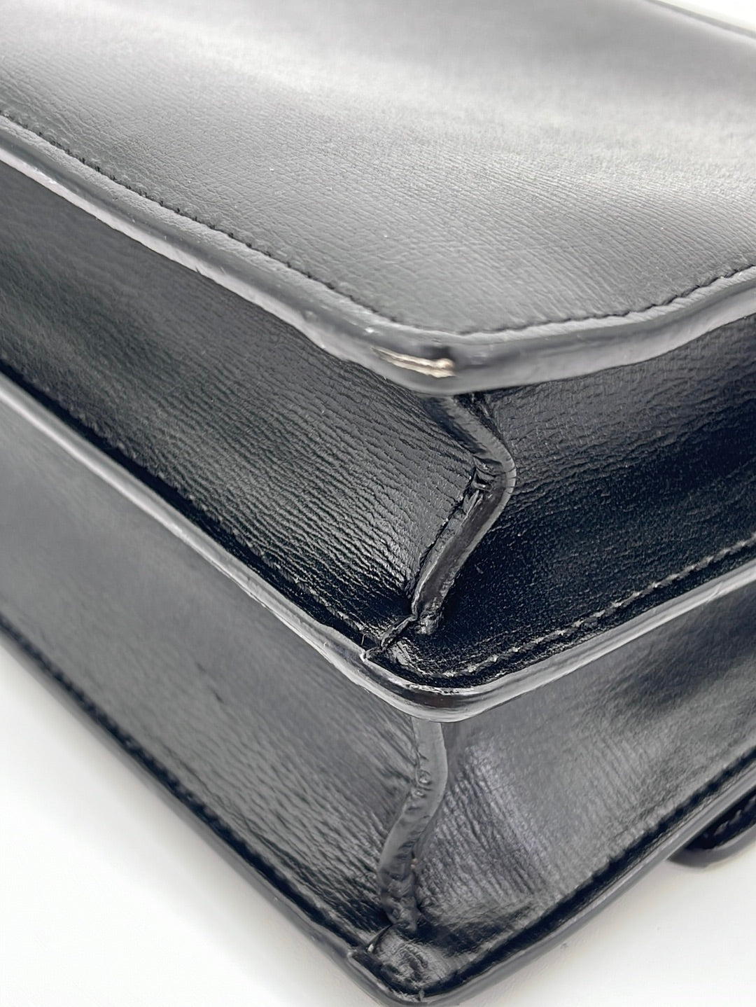 Yves Saint Laurent Black Leather Large Sunset Shoulder Bag For Sale at  1stDibs