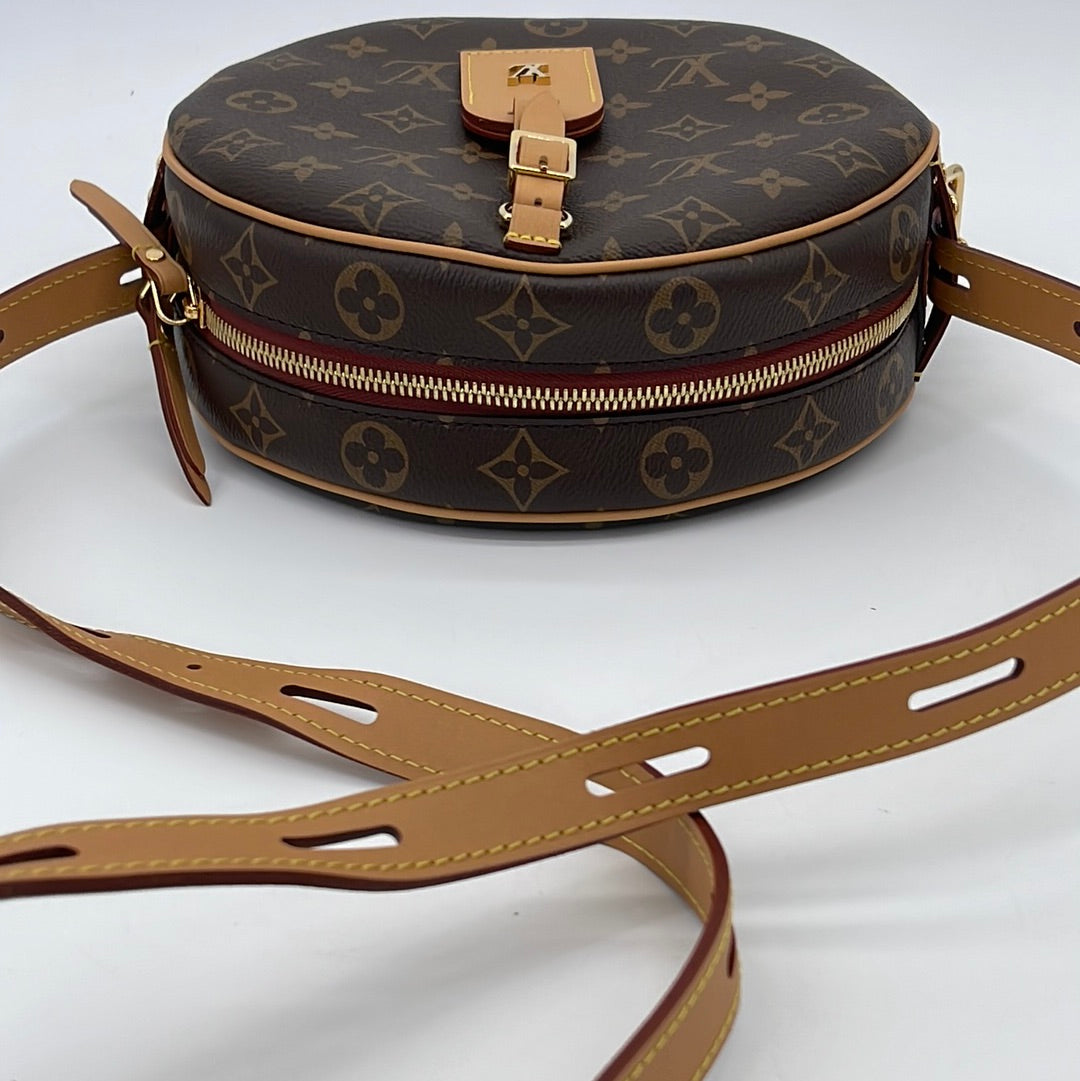 Louis Vuitton Boite Chapeau Souple Bag Monogram Canvas mm Brown