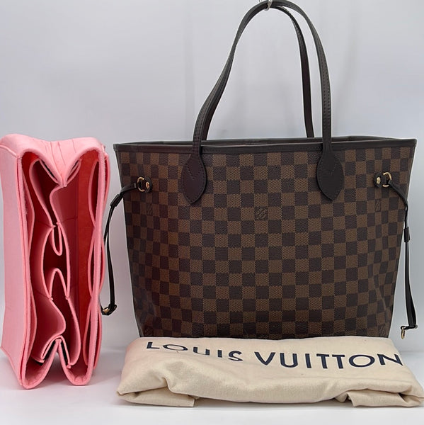 Preloved Louis Vuitton Neverfull MM Pink Epi Leather Tote Bag with Mat –  KimmieBBags LLC