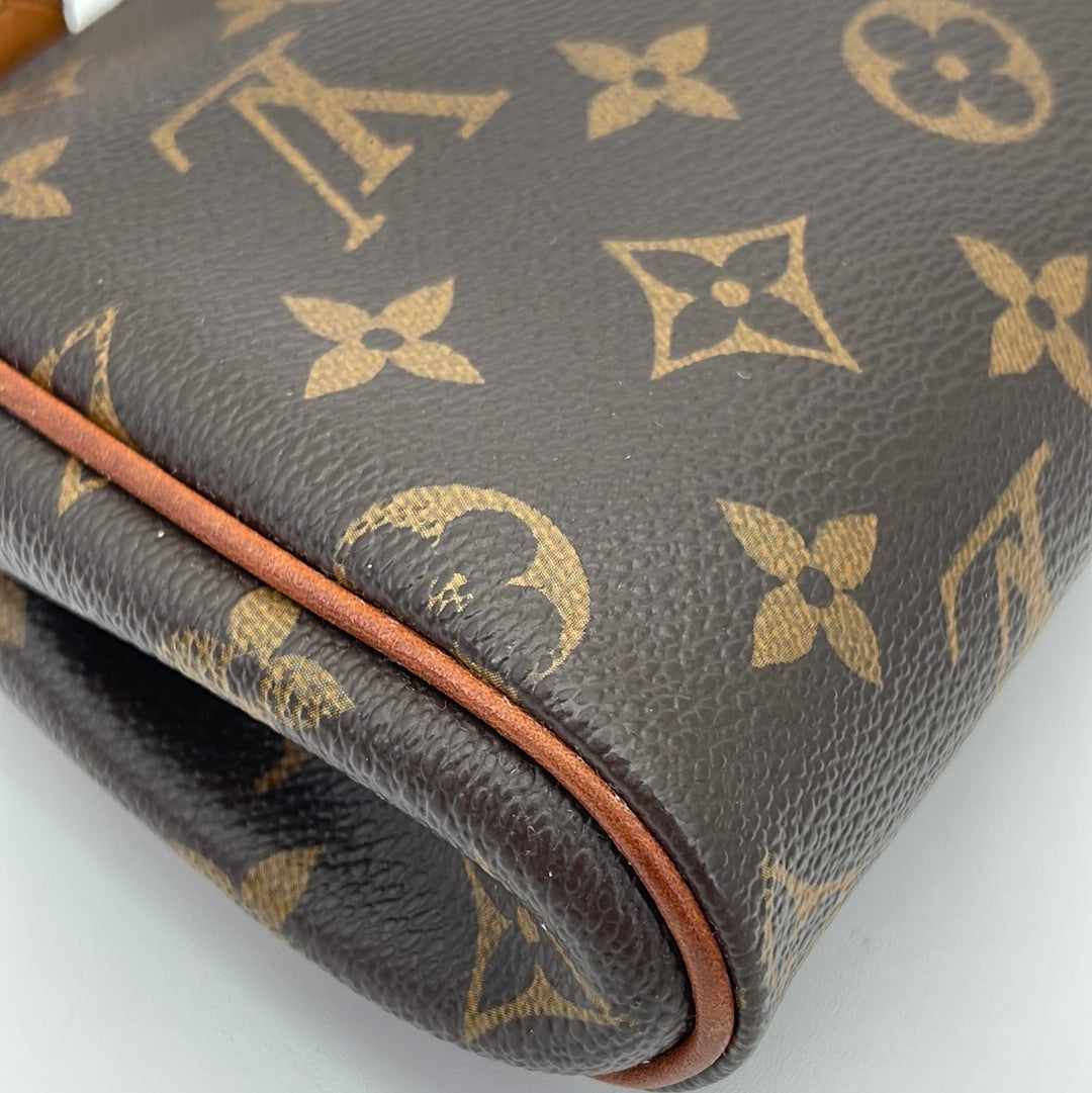 PRELOVED Louis Vuitton Eva Handbag Monogram Canvas Crossbody Bag