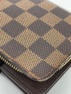 PRELOVED Louis Vuitton Mens Vintage Bifold Zipper Wallet CA1JOJ5