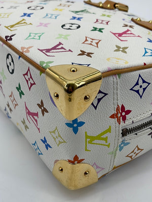 转新号 MC25156）LV Monogram Multicolor White Trouville Handbag_SALE_MILAN  CLASSIC Luxury Trade Company Since 2007