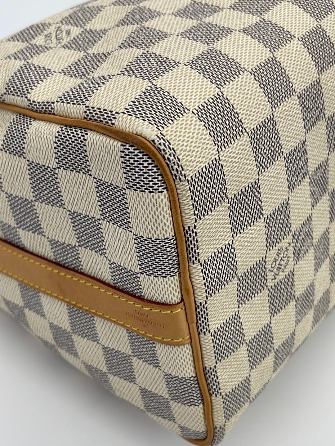 Preloved Louis Vuitton Damier Azur Speedy 25 Bandoulier Bag SD0173 051 –  KimmieBBags LLC