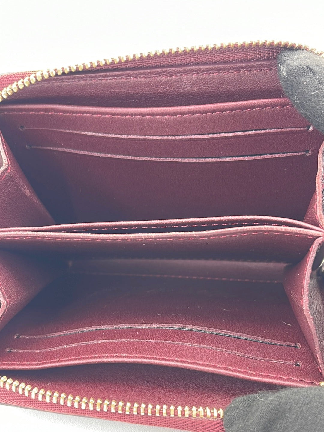 Louis Vuitton Vintage - Vernis Zippy Wallet - Red - Vernis Leather