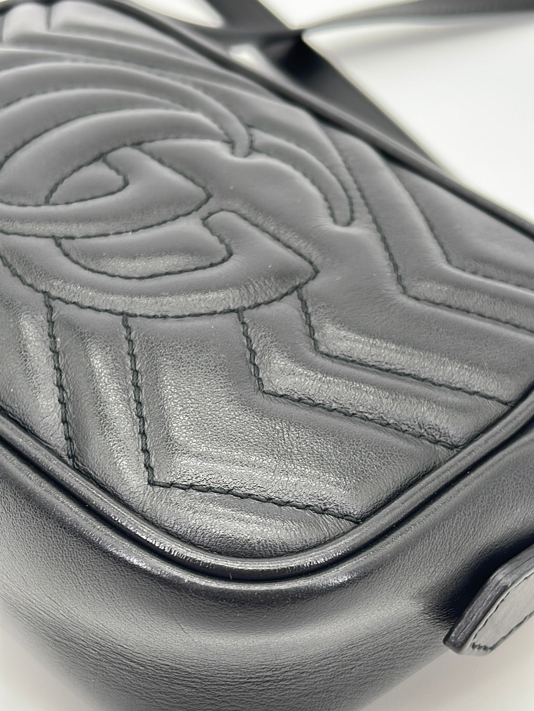 Gucci Black Monogram Shoulder Bag – Luxify Marketplace