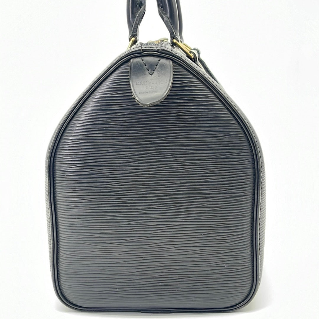 Vintage Louis Vuitton Speedy 25 Black Epi Leather Bag SP0946 062723 –  KimmieBBags LLC
