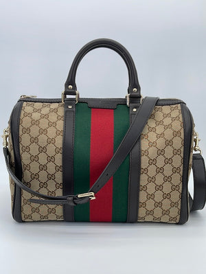 Gucci, Bags, Gucci Authentic Vintage Boston Speedy Bag