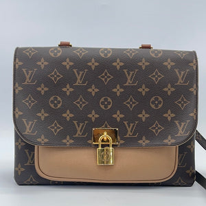 At Auction: Louis Vuitton Marignan Handbag Monogram Empreinte