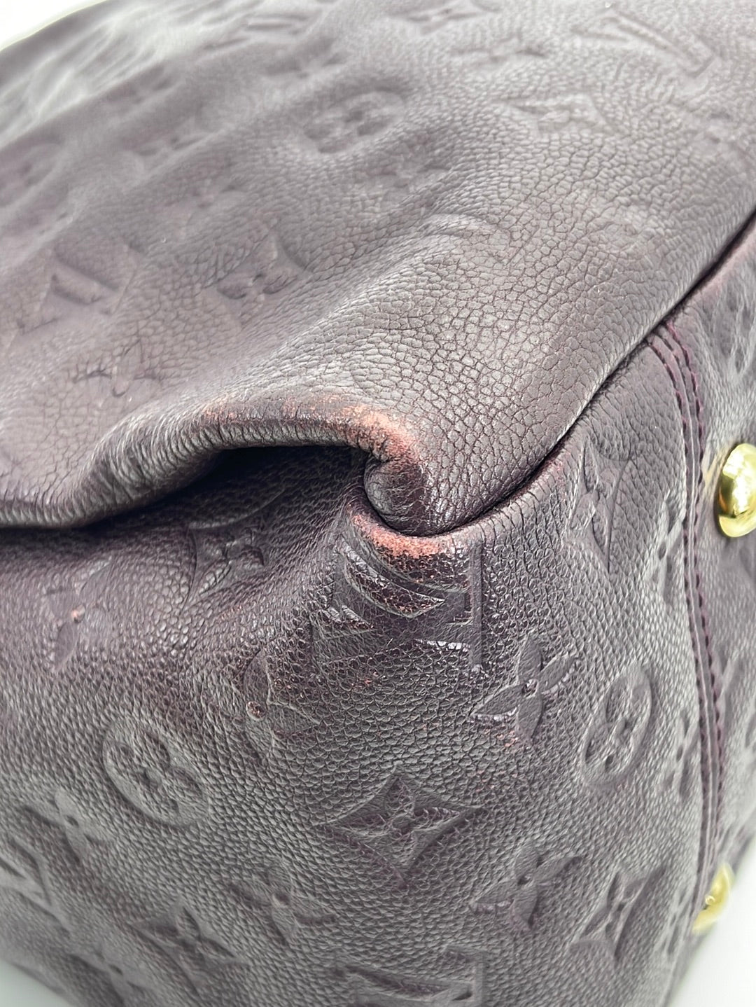 PRELOVED Louis Vuitton Montaigne MM Purple Empriente Monogram Leather –  KimmieBBags LLC