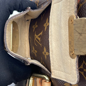 Auth LOUIS VUITTON Hudson PM Monogram Shoulder Bag Tote Purse #43701