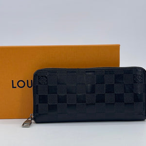Louis Vuitton Brazza Wallet Onyx Damier Infini