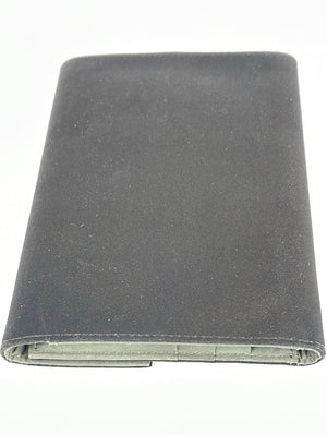 Black nylon book wallet