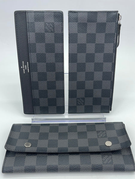 Louis Vuitton Damier Graphite Porte valeurs Organizer Wallet