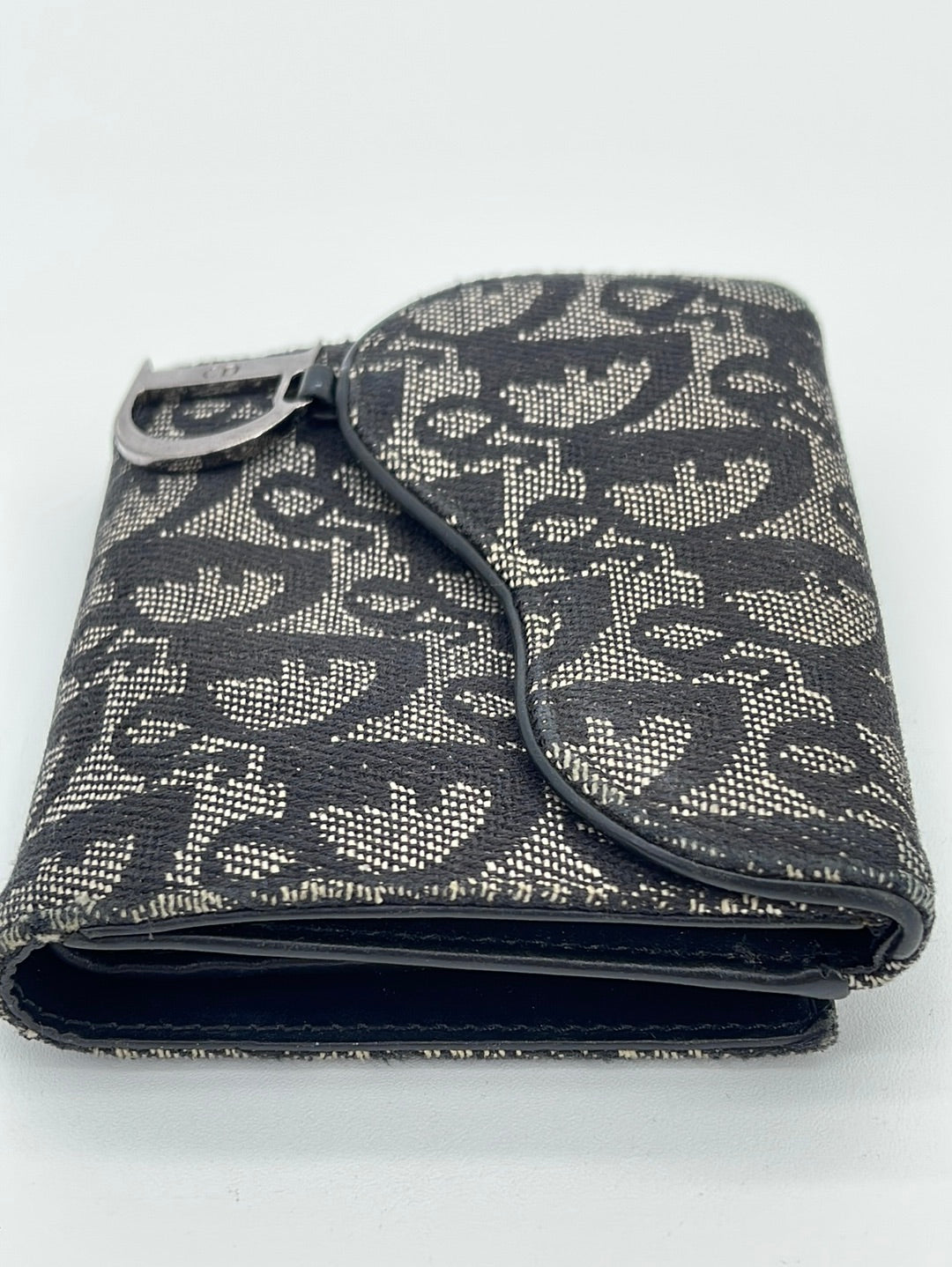 GOLD EMBOSSED ZIPPER WALLET – The Monogram Corner