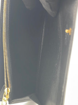 Preloved Louis Vuitton Black Epi Leather Sarah Wallet CA0975