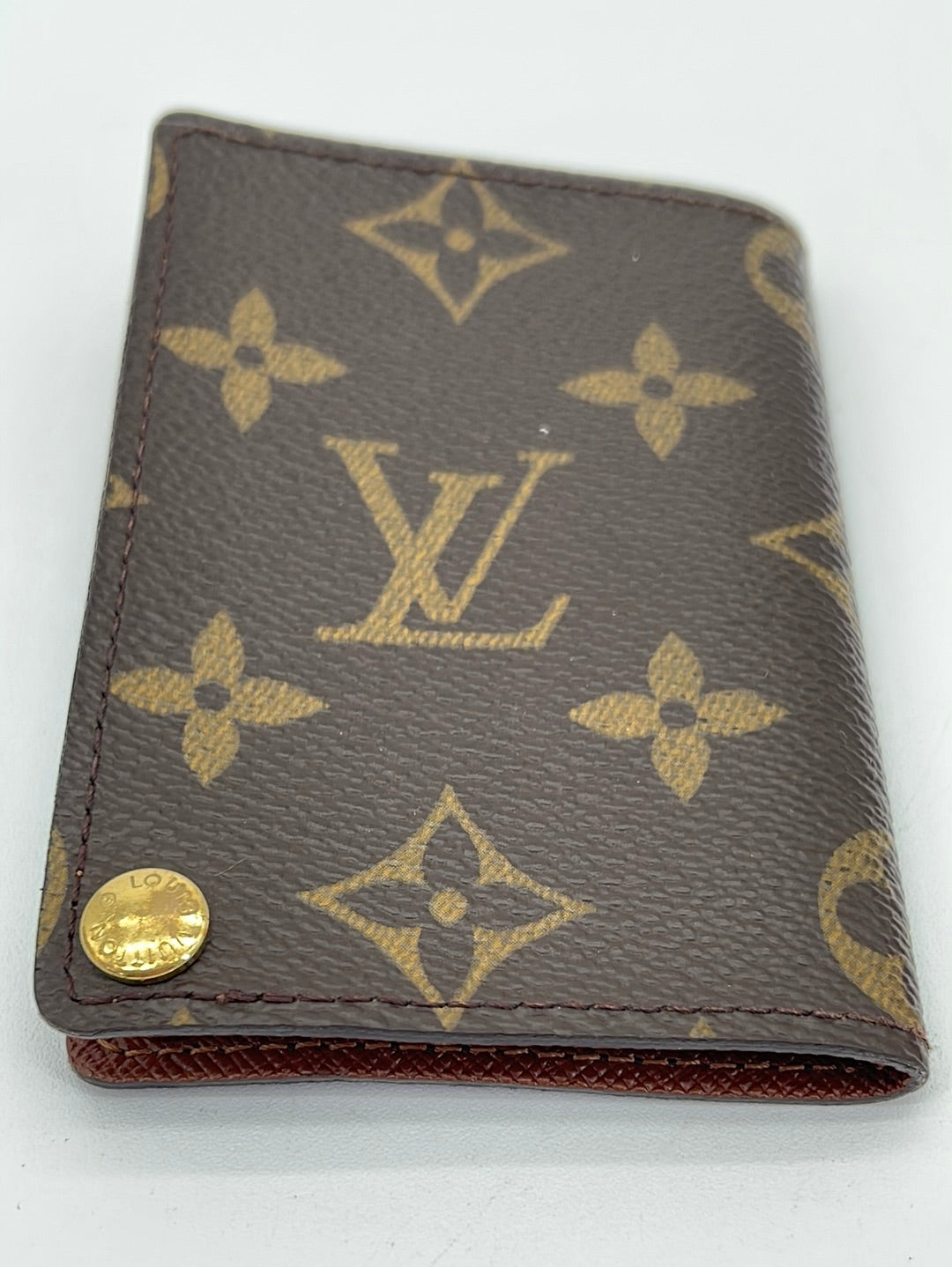 Louis Vuitton Monogram Porte cards Credit Pression Card Holder