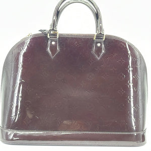 Louis Vuitton Vernis Alma PM Bag (Amarante) 