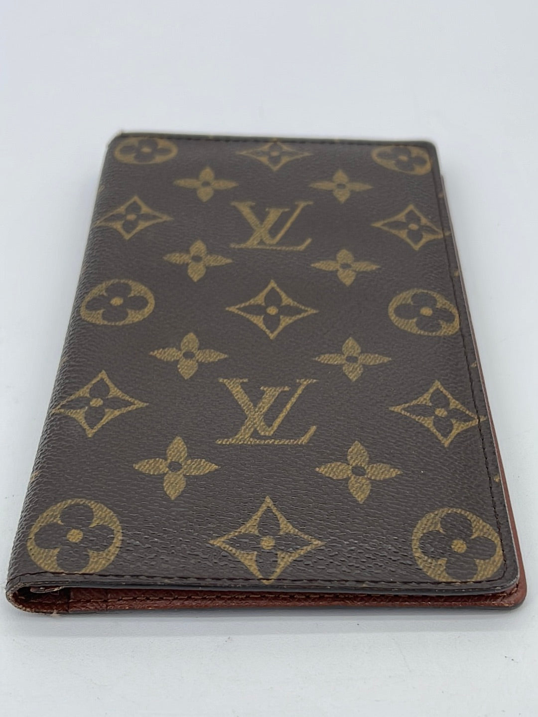 LOUIS VUITTON Monogram Porte Valeurs Checkbook Wallet 1238576