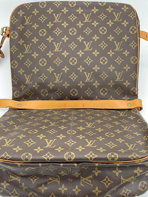 Preloved Louis Vuitton Monogram Saumur 35 Crossbody Bag MB0948