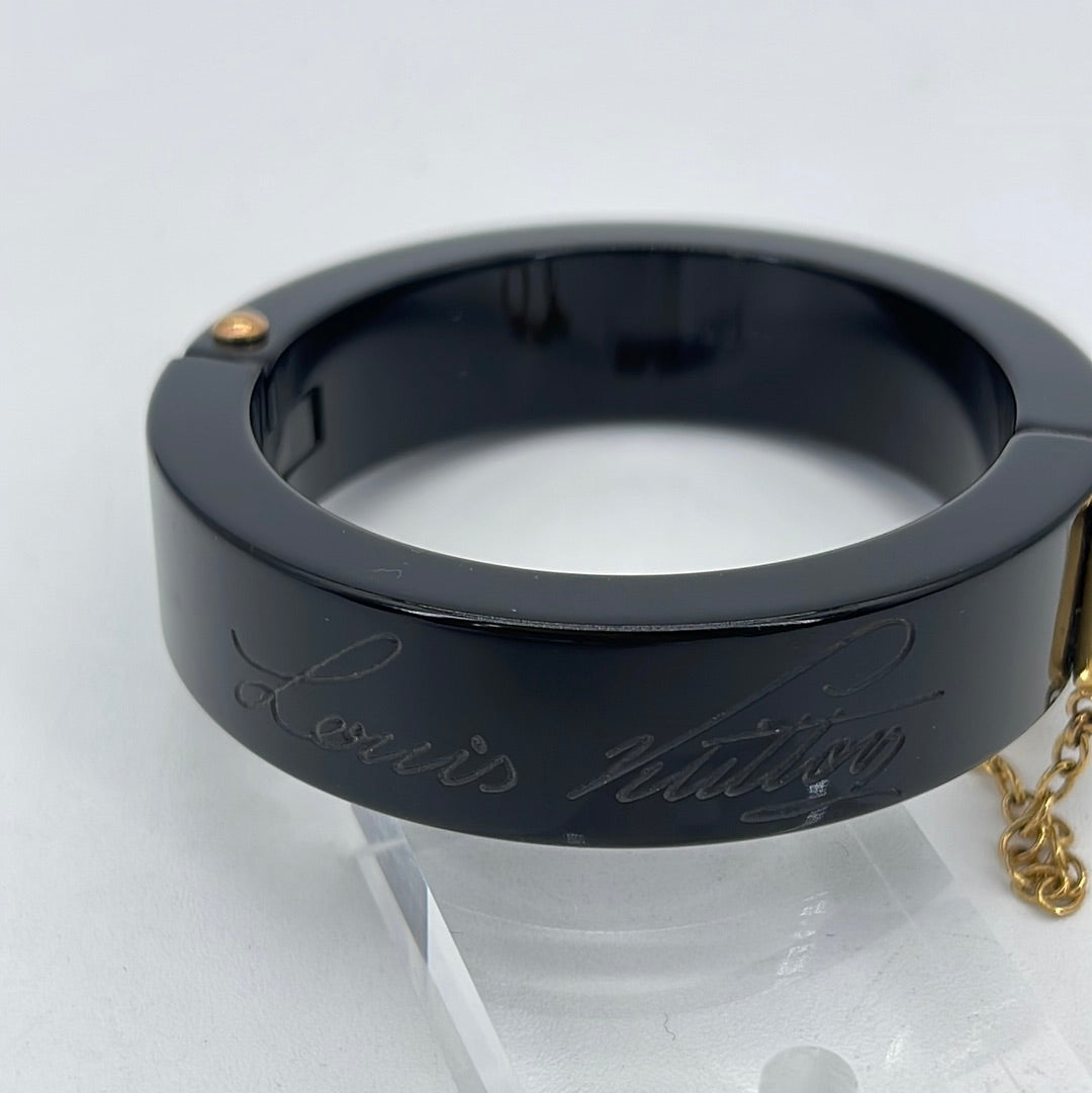 Louis Vuitton Bracelets Black Plastic ref.928546 - Joli Closet