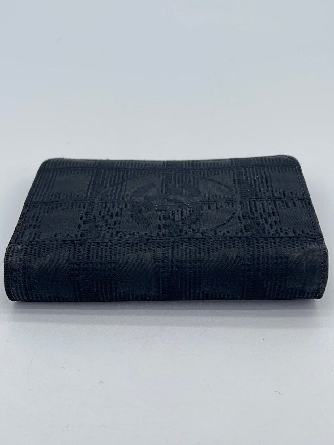 Chanel // 2012 Black & Silver Boy Flap Trifold Wallet – VSP Consignment