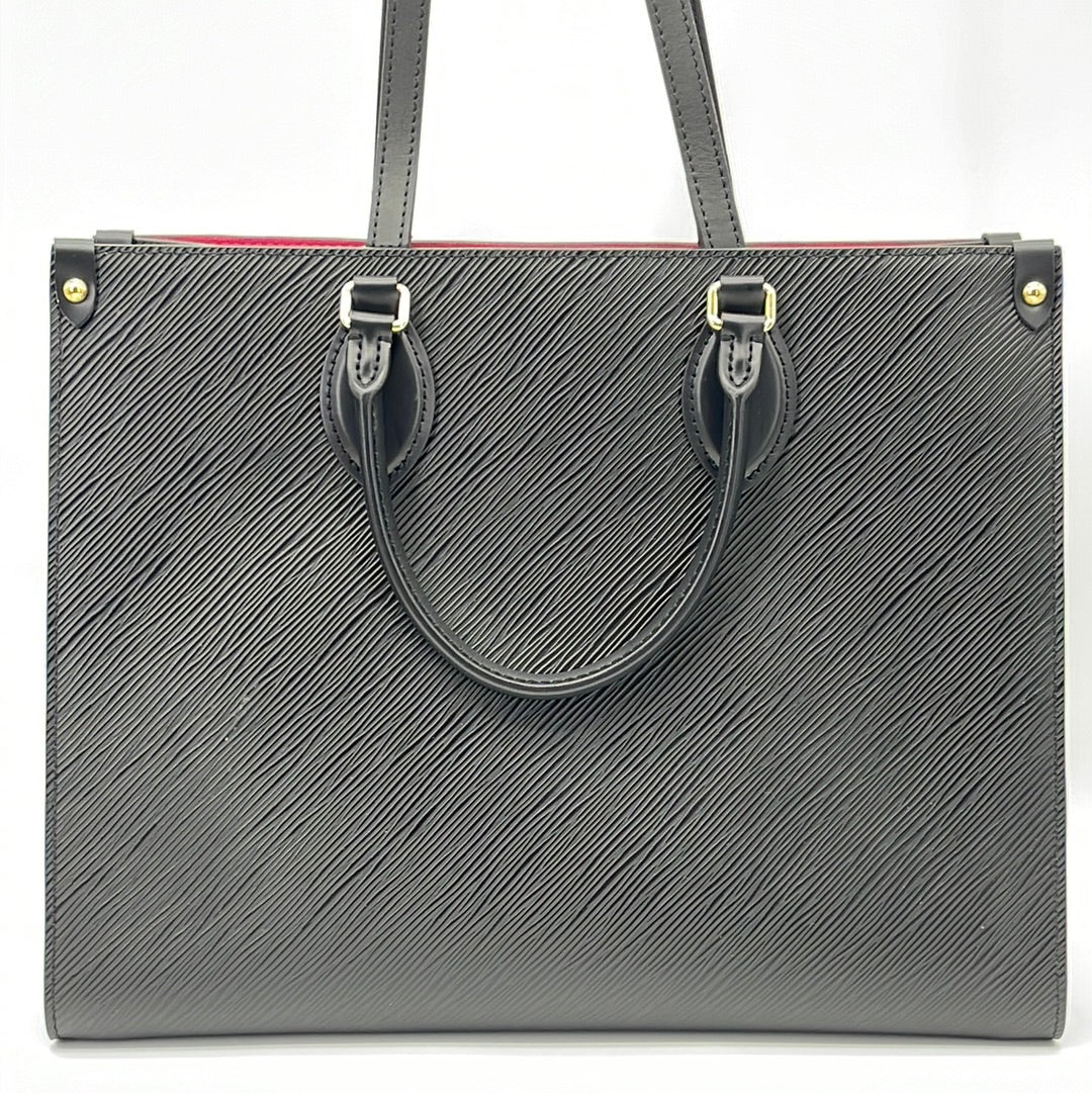 Louis Vuitton grey Canvas OnTheGo MM Tote Bag