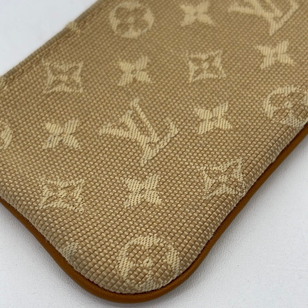 Louis Vuitton Brown Monogram Mini Lin Key Pouch Pochette Cles ref.372238 -  Joli Closet