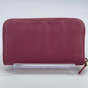 prada Saffiano wallet on chain in pink Leather ref.380091 - Joli Closet