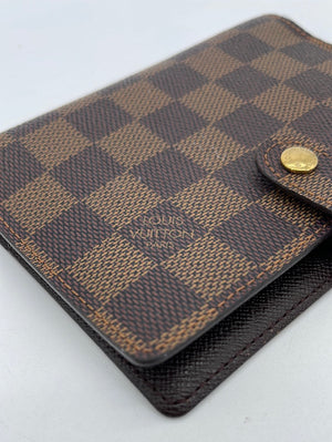 LOUIS VUITTON Damier Ebene Agenda PM Day Planner Cover Limited