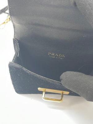 Shop PRADA 2014-15FW Other Check Patterns A4 Leather Handmade Clutches by  besukosan