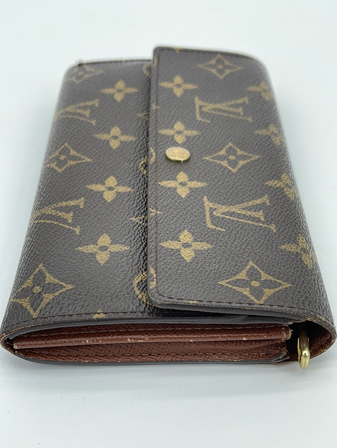 PRELOVED Louis Vuitton Teal Vernis Monogram Sarah Wallet TH4078 061623 –  KimmieBBags LLC