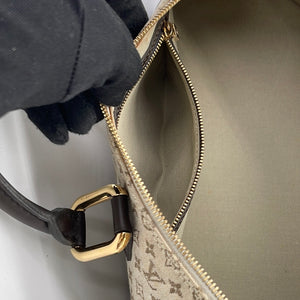 Louis Vuitton Khaki Monogram Mini Lin Alma Long Bag Louis Vuitton