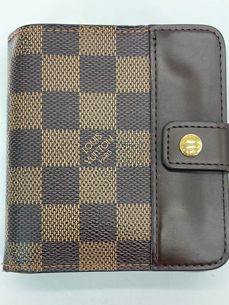 Damier Ebene Compact Zippy Wallet