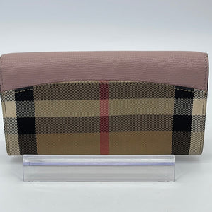Burberry Porter Red Leather Flap Continental Long Wallet 80528311 $680