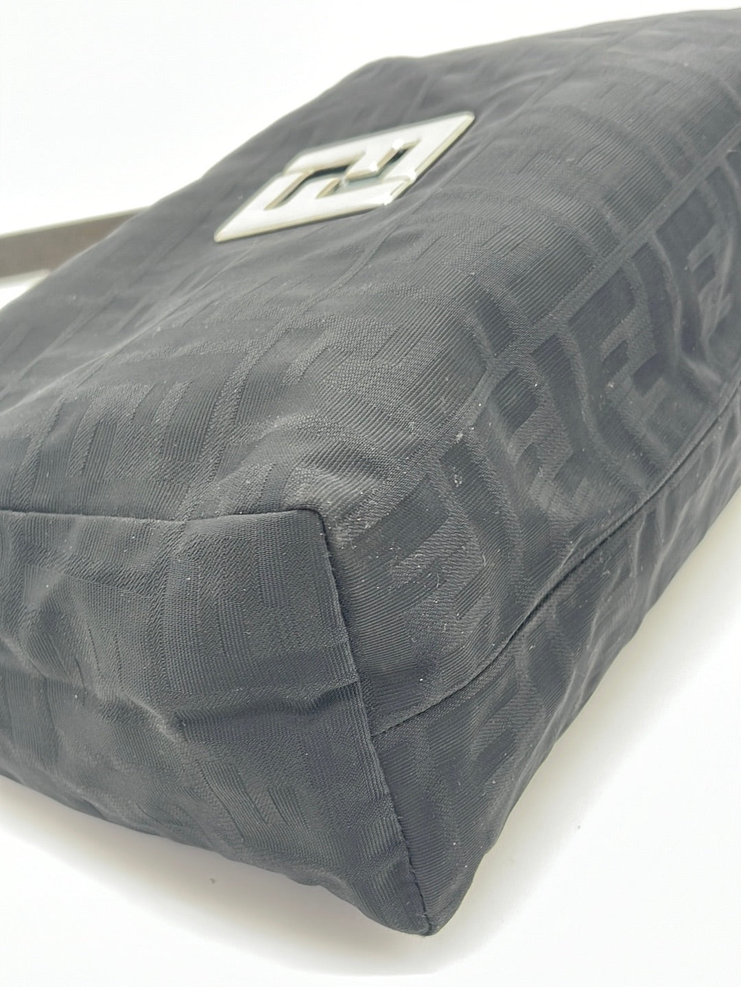 Black Fendi Nylon Shoulder Bag – Designer Revival