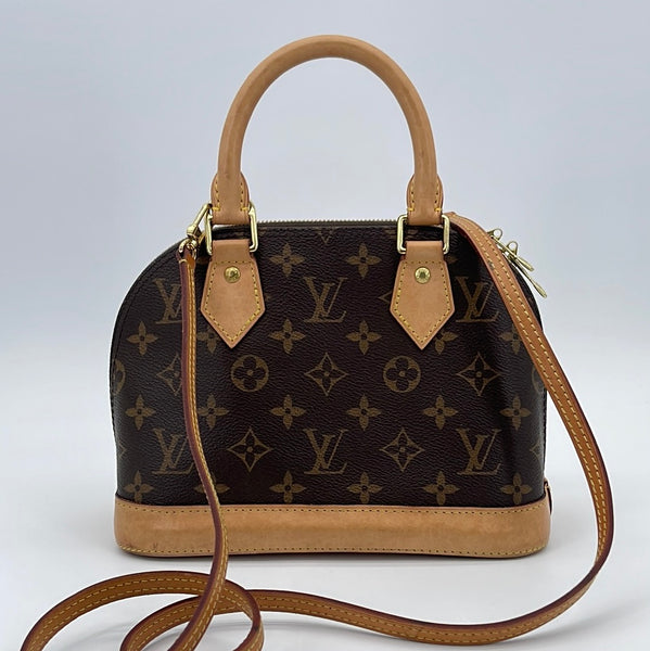 Vintage Louis Vuitton Alma MM handbag, top handle, 1998