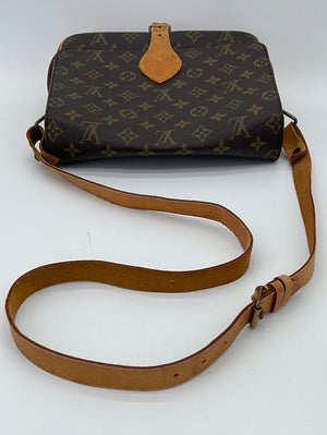 LOUIS VUITTON Monogram Cartouchiere GM Shoulder Bag Vintage M51252 Auth  ar9861b Cloth ref.1009251 - Joli Closet