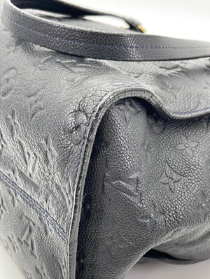 Preloved Louis Vuitton Navy Blue Monogram Empreinte Leather Blanche BB –  KimmieBBags LLC