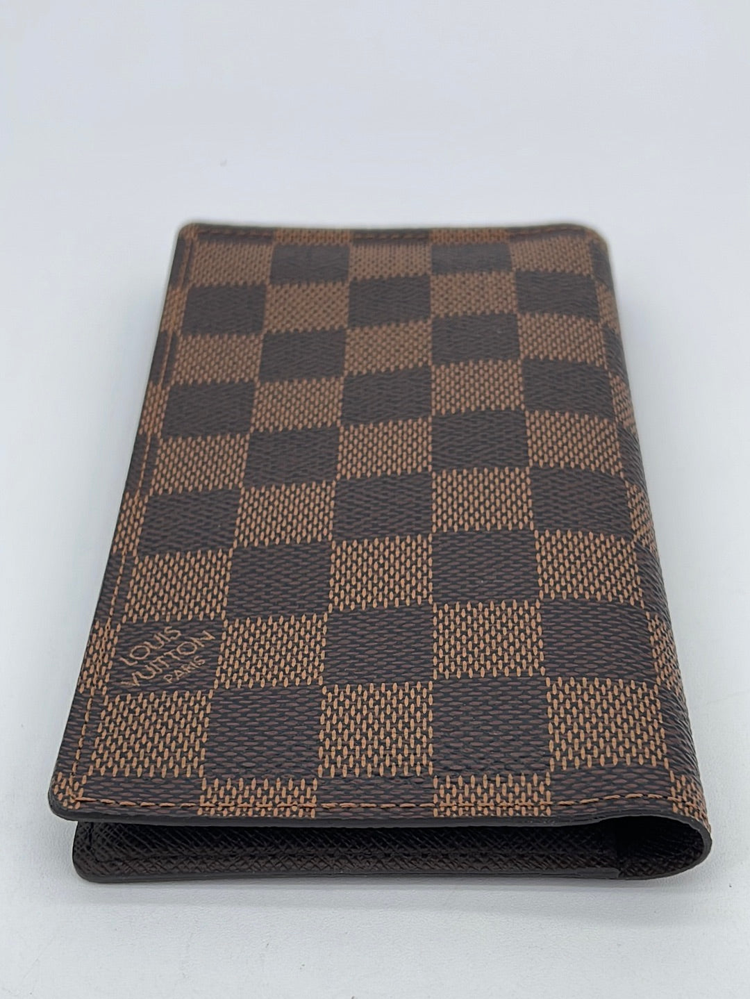 Louis Vuitton 2004 Damier Ebene Pattern Checkbook Holder - Brown Wallets,  Accessories - LOU808842