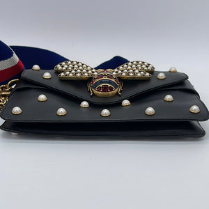 Gucci Broadway Pearly Bee Shoulder Bag