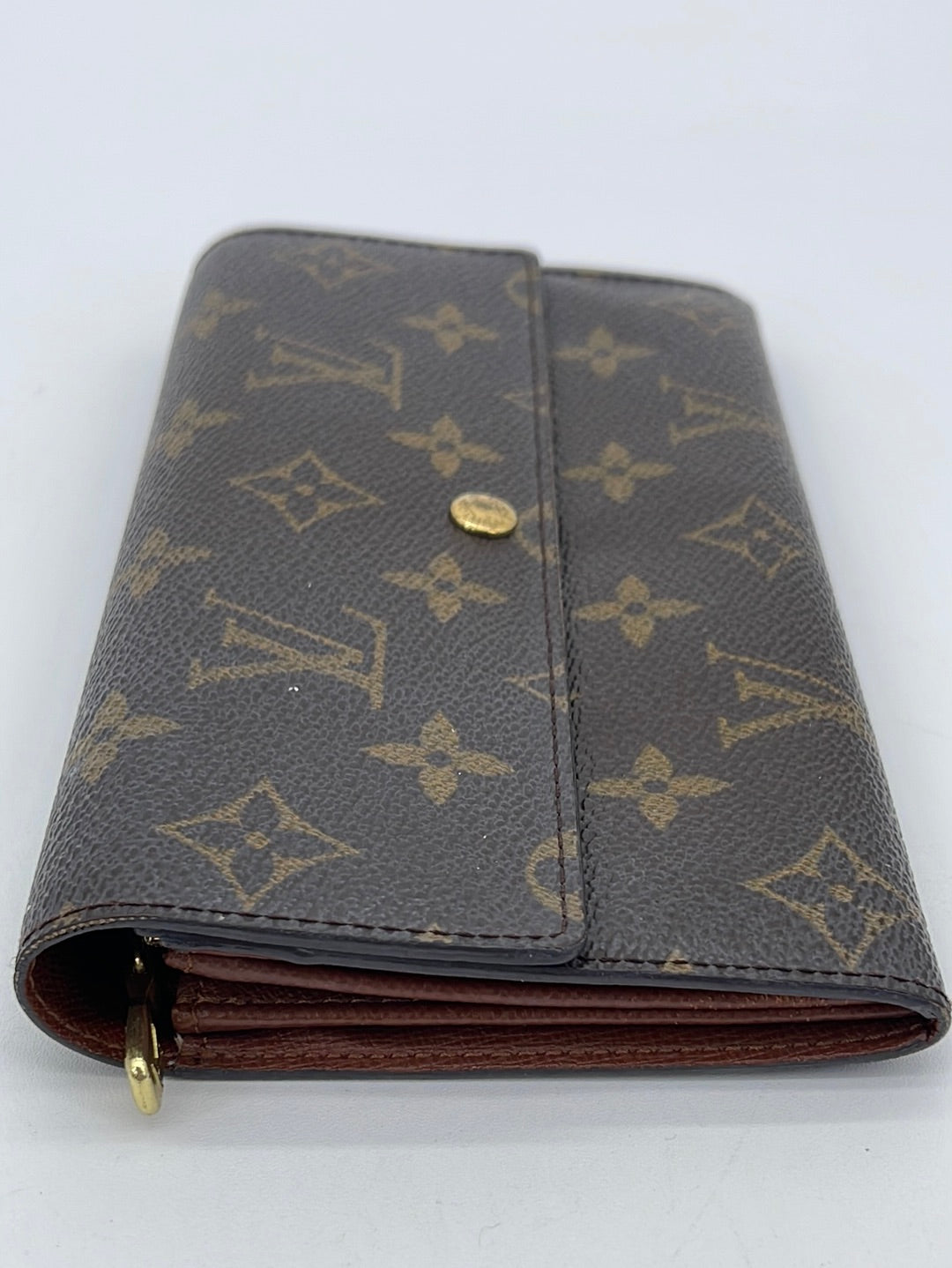 Long Leather Sarah Wallet (Authentic Pre-Owned) – The Lady Bag
