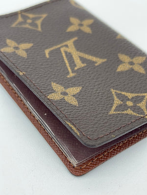 PRELOVED Louis Vuitton Monogram Canvas Porte Cartes Pression Card Case –  KimmieBBags LLC