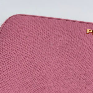 Saffiano leather handbag Prada Pink in Leather - 30757403