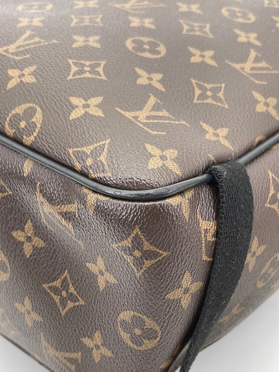 Louis Vuitton Monogram Macassar Josh Backpack Leather Nylon ref
