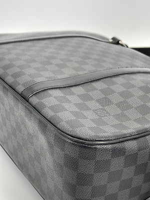 Louis Vuitton Jorn Briefcase Damier Graphite Black