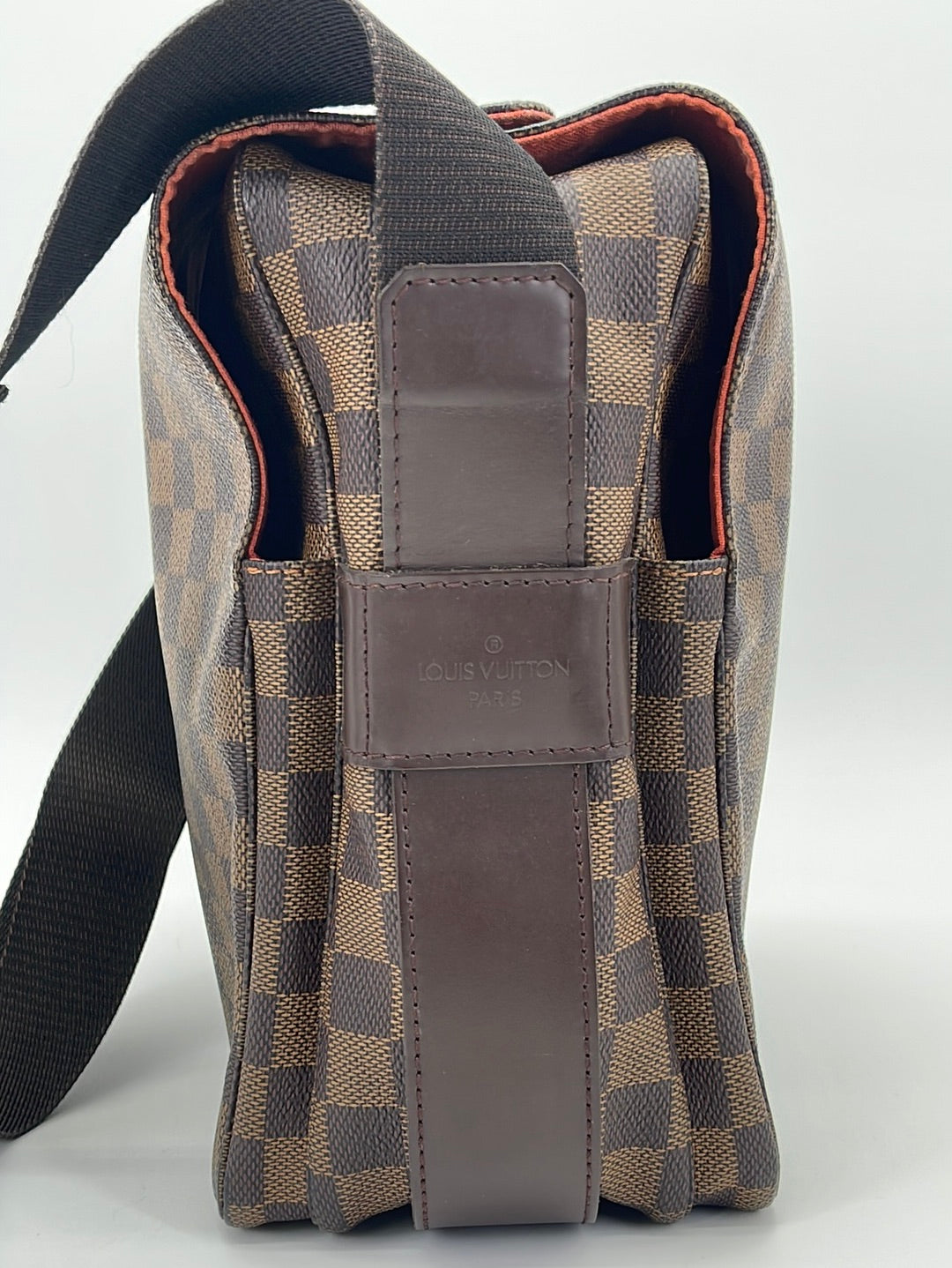 PRELOVED Louis Vuitton Damier Ebene Naviglio Messenger Bag SR0048