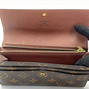 Dompet Wanita Authentic Wallet LV Louis Vuitton Sarah Monogram 2018  Original Branded Preloved