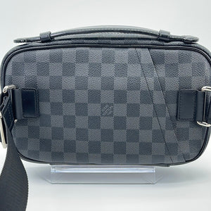 Louis Vuitton Black/Grey Damier Graphite Ambler