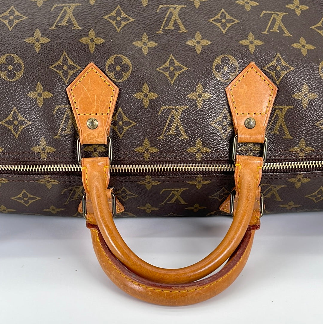 Vintage Louis Vuitton Monogram Speedy 40 Bag HGMGK87 090824 H