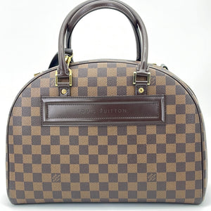 Louis Vuitton Nolita Damier Ebene Satchel Bag